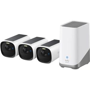 Überwachungskamera Eufy eufyCam E40 Starterset 3+1, Set, außen