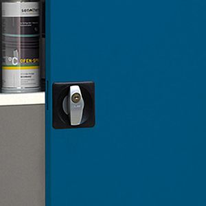 Produktbild für Werkzeugschrank Mauser MKST5/22STG, aus Metall, grau / blau
