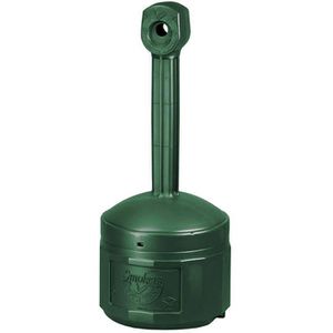 Produktbild für Aschenbecher Justrite Smoker's Ceasefire forest green, Outdoor