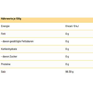 Produktbild für Salz Hellma Salz-Sachet nachhaltig, 2 kg
