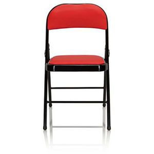 Produktbild für Klappstuhl hJh-OFFICE TUDELA, 803003, rot