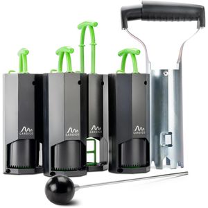 Wühlmausfalle Gardigo Komplett Set 700734, Kolbenfalle