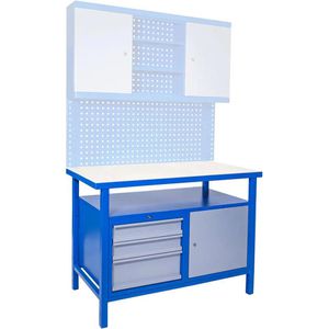 Produktbild für Werkbank Güde P 1200 SLT, 40928, blau