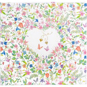 Produktbild für Gästebuch Goldbuch 50035 Charming Heart, weiß