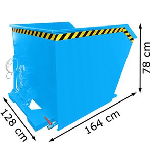 Produktbild für Kippbehälter BAUER SGU 100, für Stapler