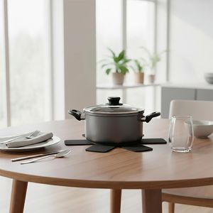 Produktbild für Pfannenschoner STONELINE 22309, schwarz, aus Vlies