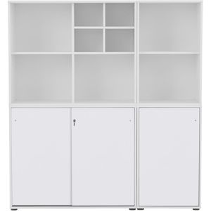 Produktbild für Kombischrank Möbelpartner Serie 400, weiß