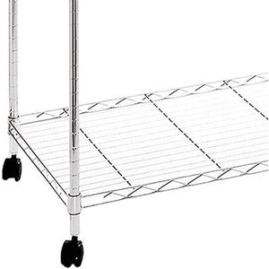 Produktbild für Garderobenständer Haku-Möbel Manni, silber