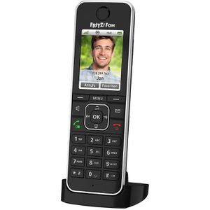 AVM Mobilteil FRITZ!Fon C6 Black DECT, mit Anrufbeantworter via FRITZ!Box Fon, schwarz