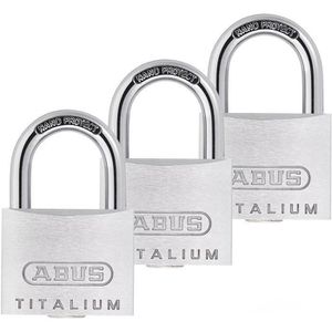 Vorhängeschloss Abus Titalium 64TI/40 Triples 40mm