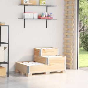 Produktbild für Palettenaufsatz vidaXL 4010313, natur, Holz