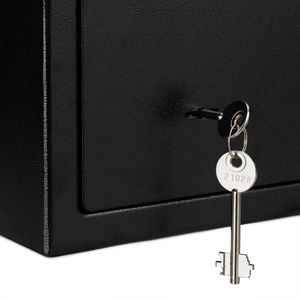 Produktbild für Tresor Relaxdays 10027255 schwarz