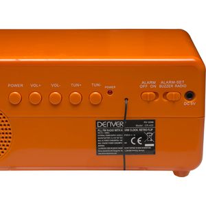 Produktbild für Radiowecker Denver CR-425 Flip