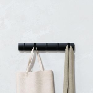 Produktbild für Garderobenleiste Umbra Flip 5, 318850-040, schwarz