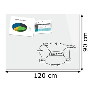 Produktbild für Glas-Magnettafel Sigel B1400 Be!Board