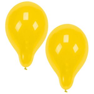 Papstar Luftballons 18986, gelb, rund, Ø 25 cm, 10 Stück