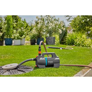 Produktbild für Gartenpumpe Gardena 4100 Silent Set, 550 W