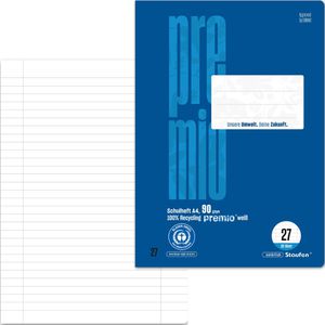 Produktbild für Schulheft Staufen Premio, 040784027, ab 5. Klasse, A4