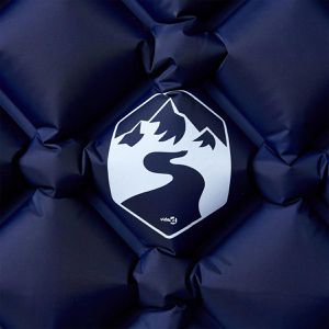 Produktbild für Isomatte vidaXL 4007117, marineblau, aufblasbar