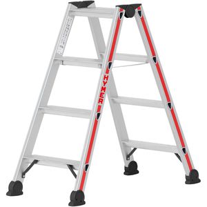Stehleiter Hymer 402408, beidseitig begehbar