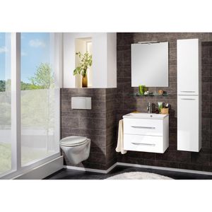 Produktbild für Waschtisch Fackelmann B.clever 82903, hängend, weiß