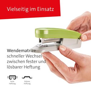 Produktbild für Heftgerät Novus E 20 fresh, 60-E2064, inkl. 200 Heftklammern