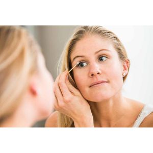 Produktbild für Wattestäbchen pandoo Bio-Bambus, 7,5cm