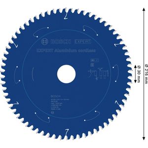 Produktbild für Kreissägeblatt Bosch Expert Aluminium Cordless, 2608902124