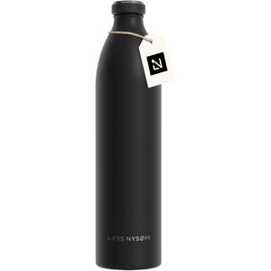 Trinkflasche LARS-NYSØM Ren Carbon Black