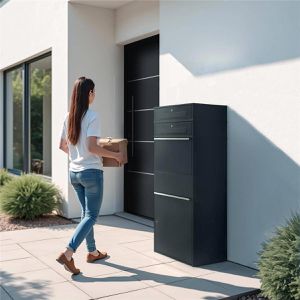 Produktbild für Paketbriefkasten Metzler Bispo Max 2, anthrazit