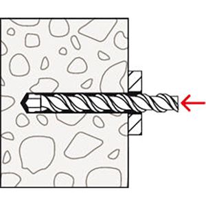 Produktbild für Schwerlastdübel Fischer FBN II 8/10 R, Edelstahl