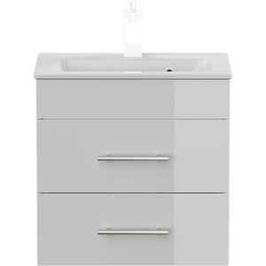 Produktbild für Waschtisch Posseik Portus 500 SlimLine, hängend,weiß hochglanz