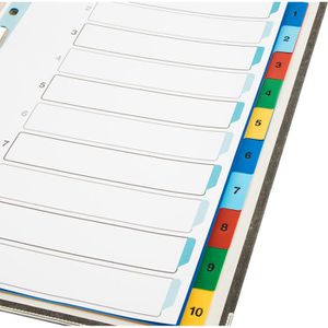 Produktbild für Register Oxford 400013907, A4, 1-10