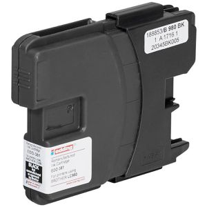 Produktbild für Tinte Edding EDD-381 für Brother LC-980BK