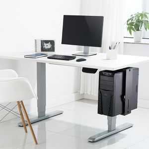 Produktbild für PC-Halterung LogiLink EO0030, schwarz, drehbar