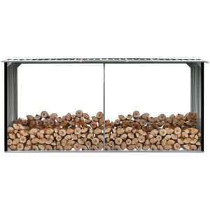 Produktbild für Holzunterstand vidaXL Holzlagerschuppen, anthrazit