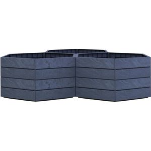 Produktbild für Hochbeet Garantia Ergo Vario 1 Stone, Kunststoff