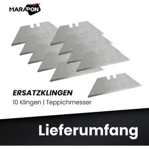 Produktbild für Cuttermesser-Klingen Marapon MCB-1,Trapezklinge
