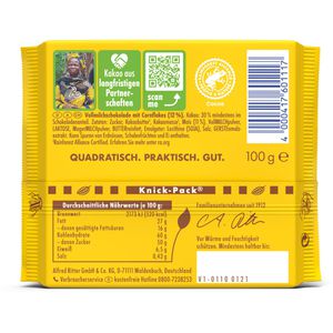 Produktbild für Tafelschokolade Ritter-Sport Knusperflakes