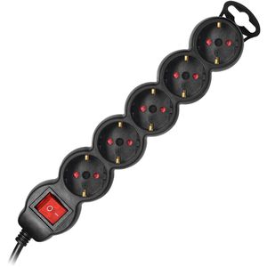 Produktbild für Steckdosenleiste Virone mit 5m Kabel