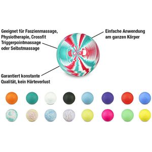 Produktbild für Faszienball Captain-LAX Lacrosse Ball