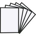 Inforahmen Magnetoplan 1130312 magnetofix, A4 Rückseite magnetisch, schwarz, 5 Stück