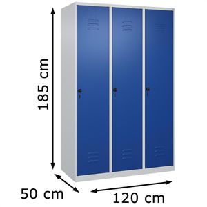 Produktbild für Spind CP-Möbel Classic PLUS, blau
