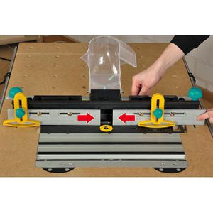 Produktbild für Parallelanschlag Wolfcraft 6901000, für Oberfräse