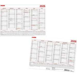 Tischkalender Herlitz 300014231, Jahr 2026