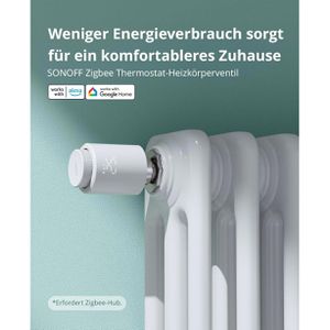 Produktbild für Heizkörperthermostat Sonoff TRVZB, App-fähig
