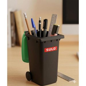 Produktbild für Stiftehalter Sulo Mini-Mülltonne original