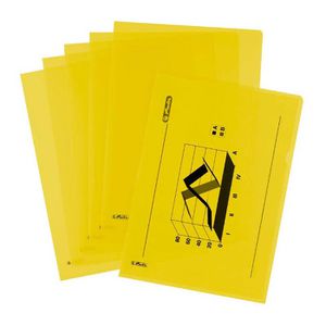 Produktbild für Sichthüllen Herlitz 50009121, gelb, A4