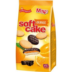 Griesson Kekse Soft Cake Orange Minis, 125g
