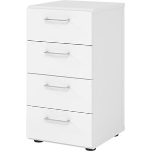 Kommode Hammerbacher Serie 9 Advanced, weiß